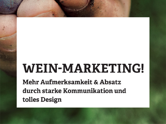 Flyer Wein PR & Wein Marketing von Carta GmbH