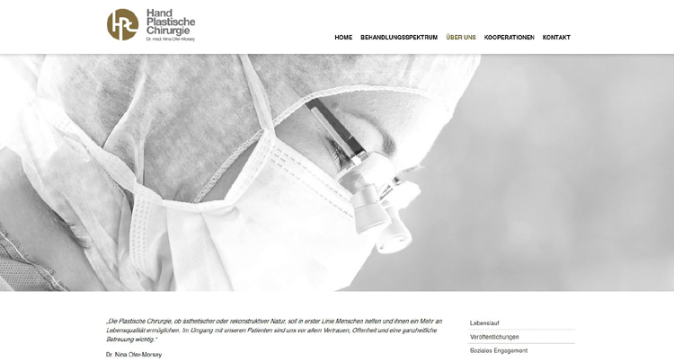 Neuer Internetauftritt für Praxis