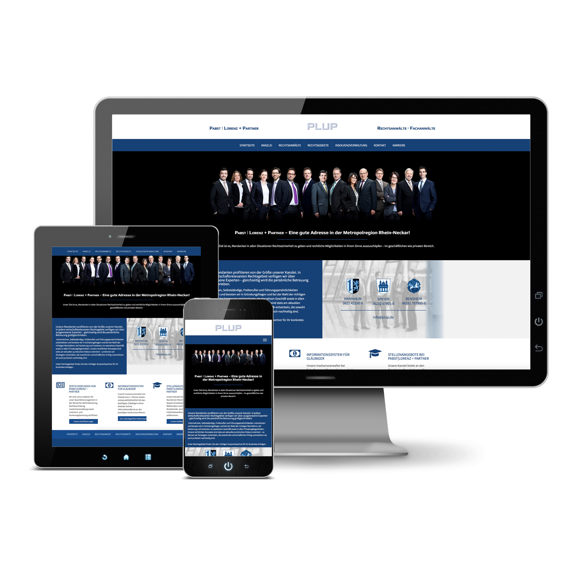 Website Relaunch Pabst | Lorenz + Partner