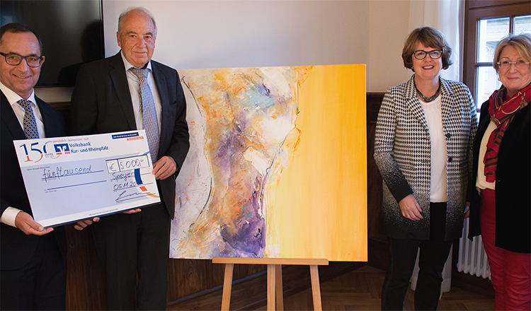 Volksbank KRP Spendenuebergabe Hope and Light